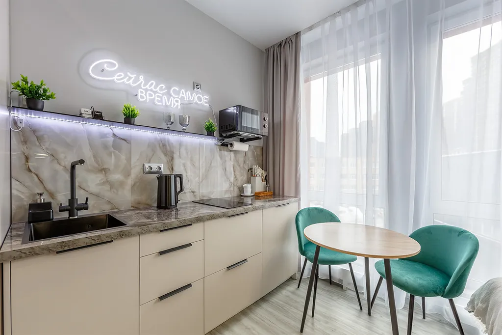 Квартира Квартира Уютная дизайнерская студия — Москва