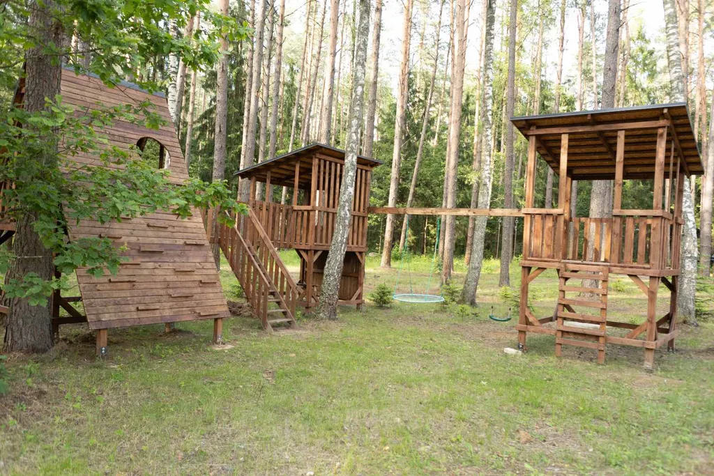 Домик в сосновом лесу Aframe 1