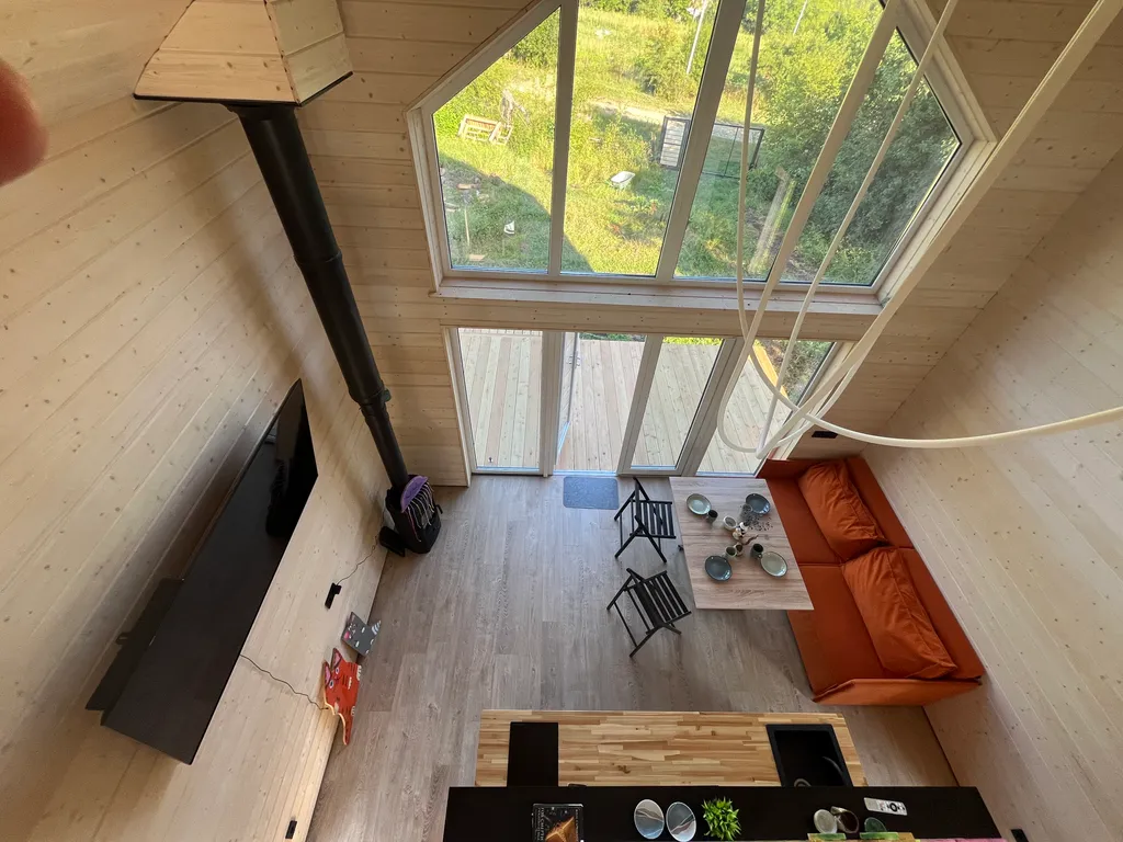 Коттедж Дизайнерский Барнхаус в природе Адыгеи — Новосвободная