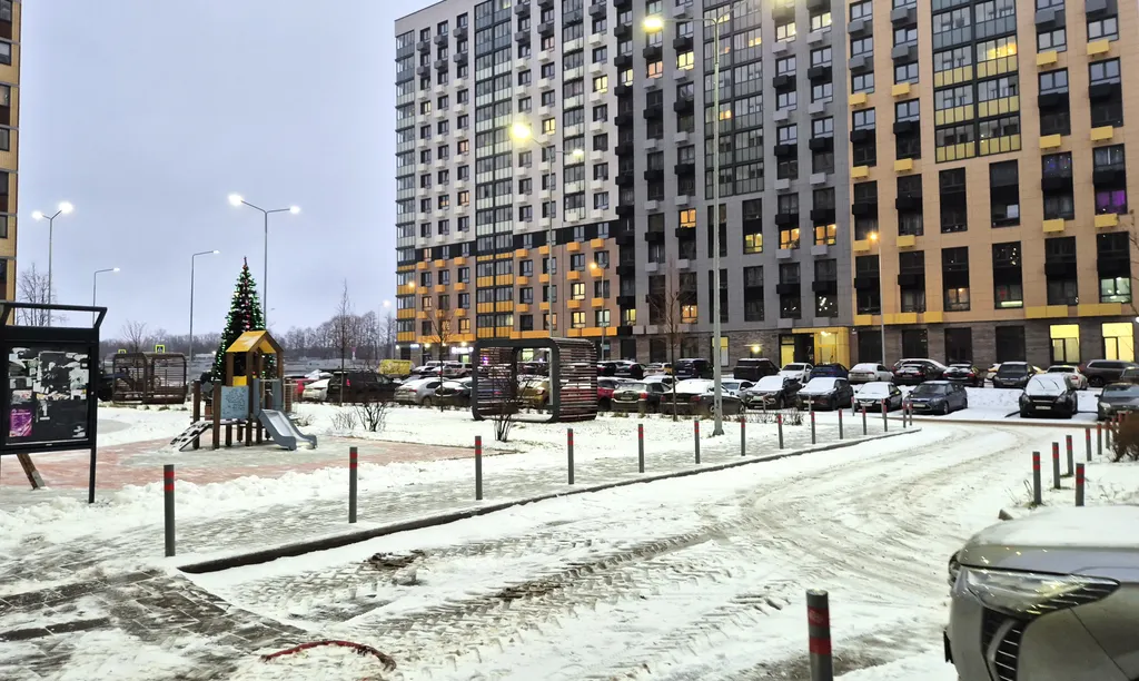 Комфортабельная студия в Новом Пушкино с кондиционером