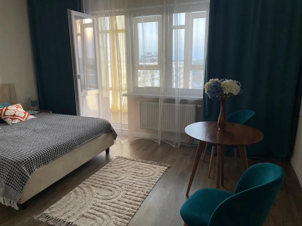 Современные апартаменты с видом на закаты!