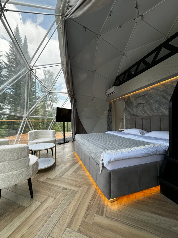 Коттедж Купольный дом «MOUNTAIN» на 4 гостя — Шерегеш