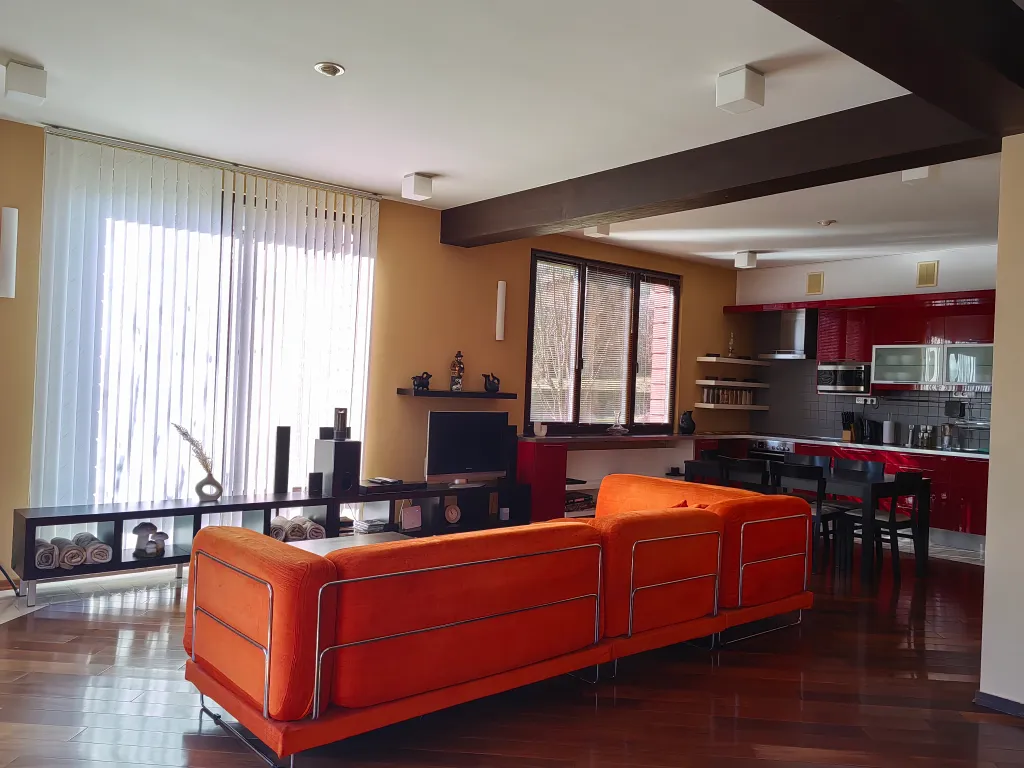 Коттедж Дом с баней и бассейном и видом на горы — Красная Поляна