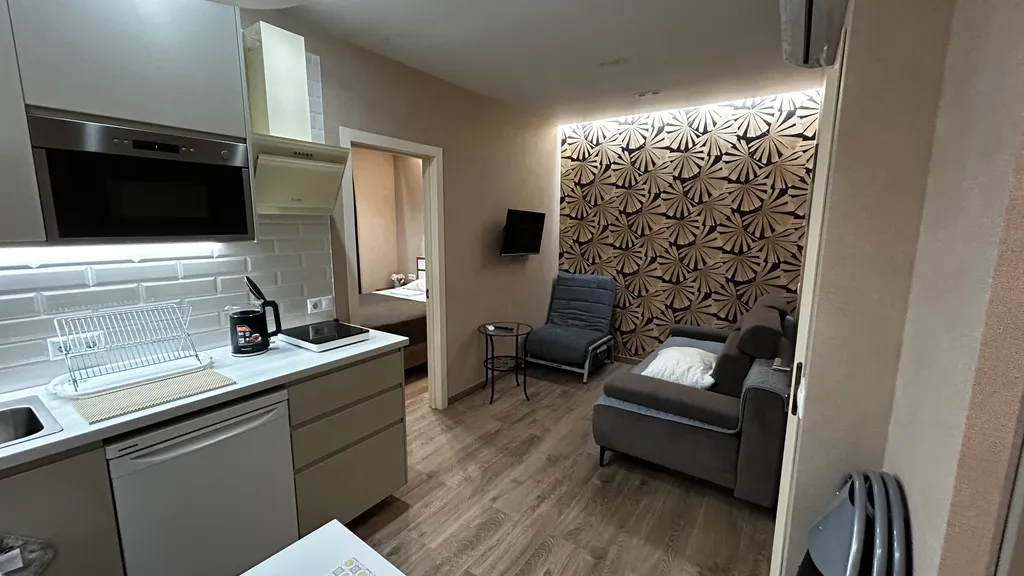 Семейные апартаменты с балконом