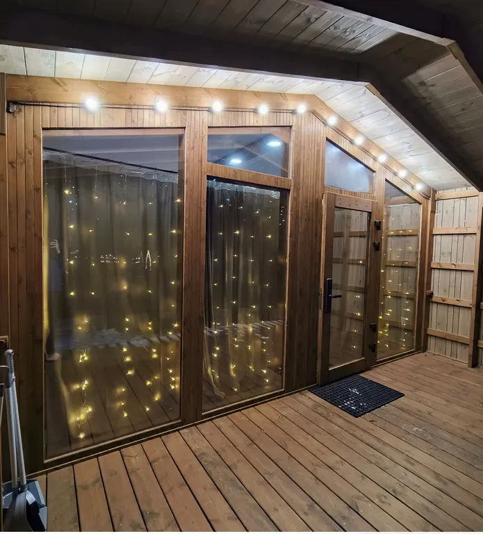 Коттедж Новый уютный дом в хвойном лесу вблизи поселка — Архыз