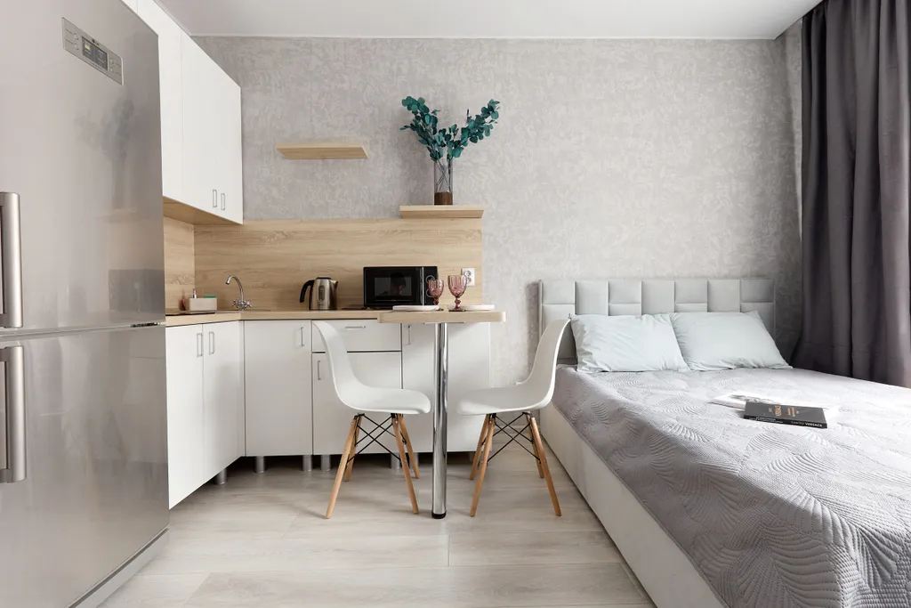 Комфортная, светлая студия на сутки в современном ЖК