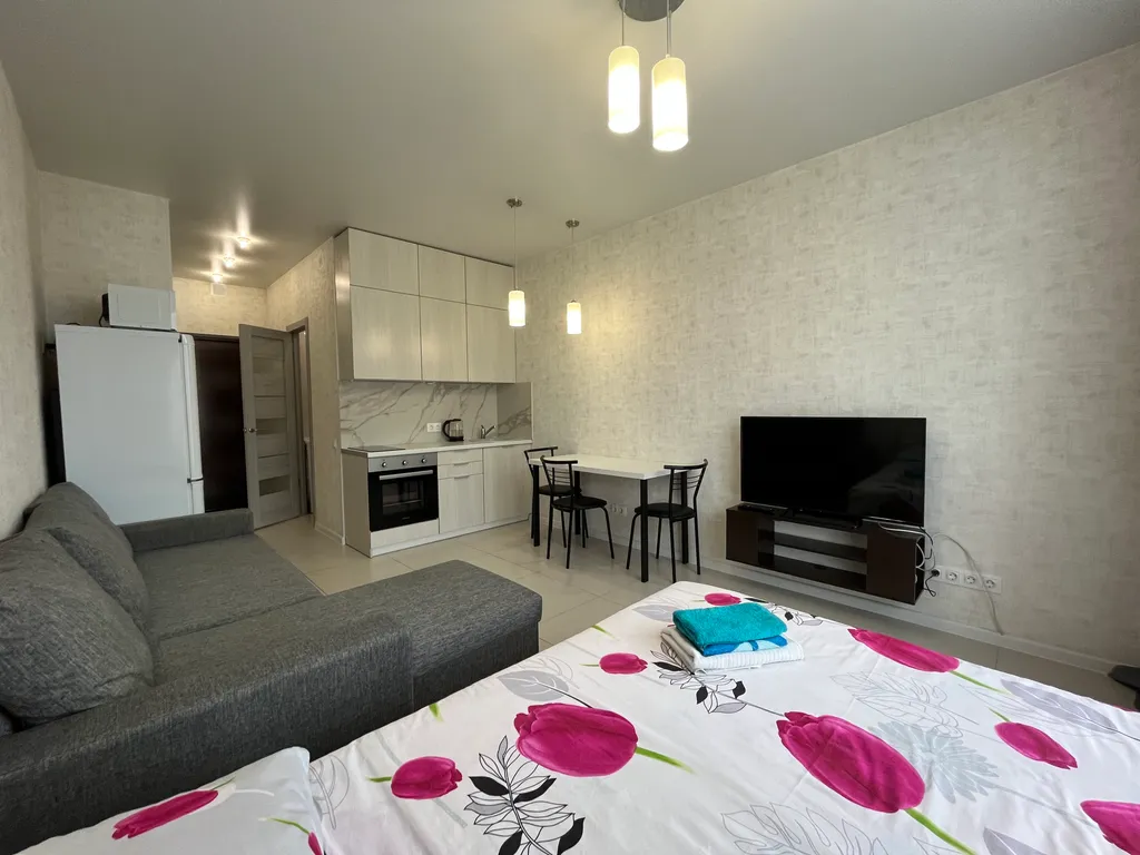 Комфортная студия в элитном доме, рядом парк Ангелов, автовокзал