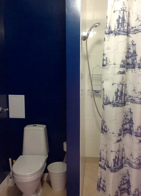 Панорамная студия с видом на горы в самом центре Небуга