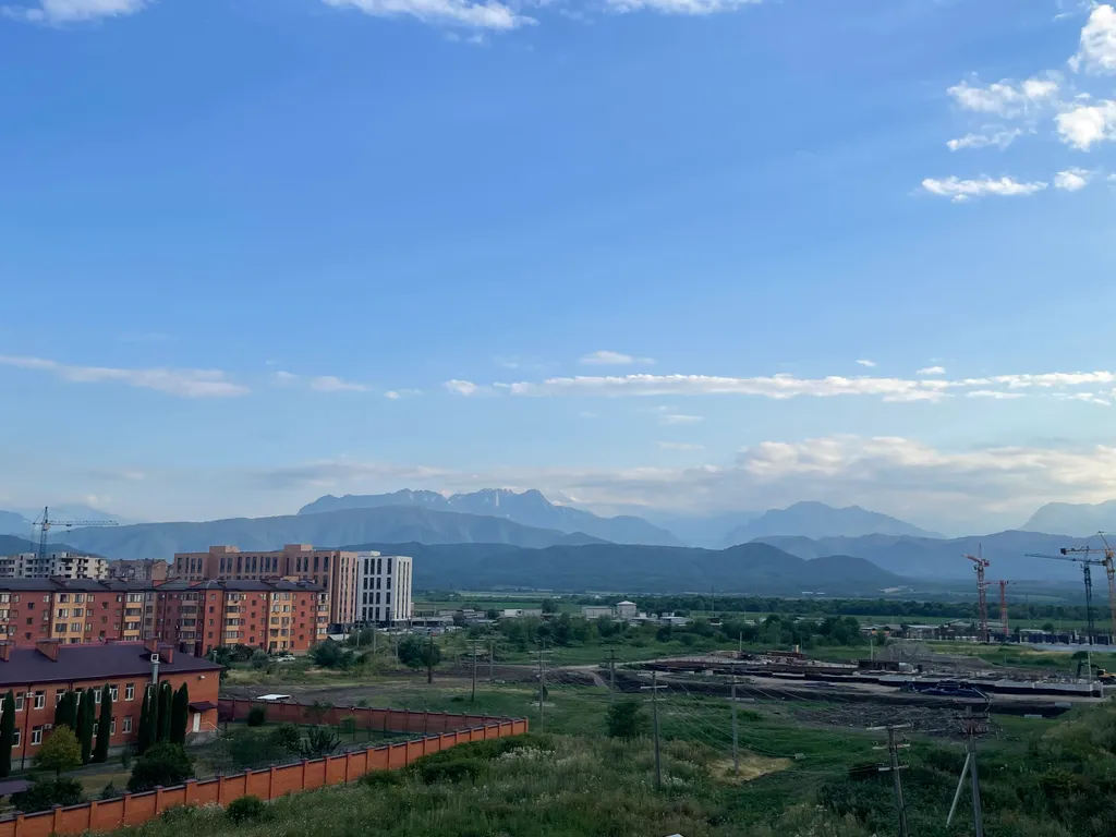 Уютная квартира с видом на горы