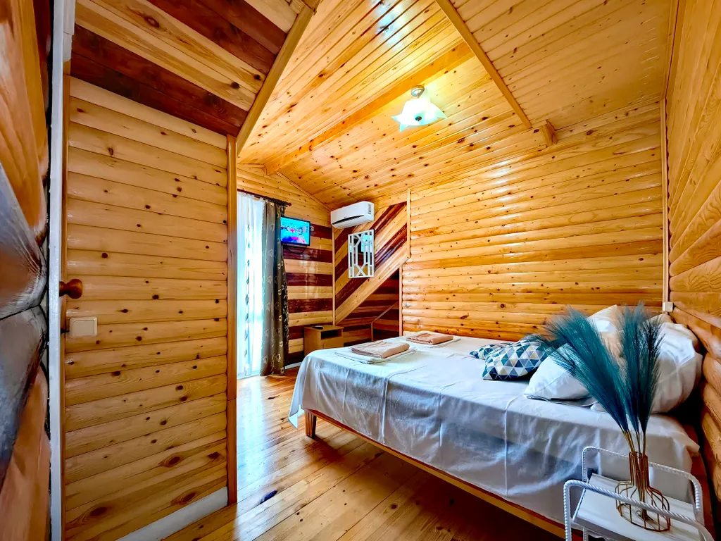 Эко-номер с индивидуальным балконом, кондиционер, эл чайник, парковка