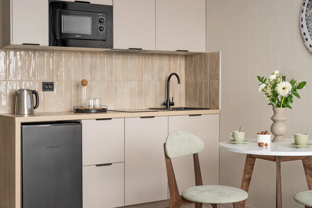 Стильная студия с авторским ремонтом в жк студия парк