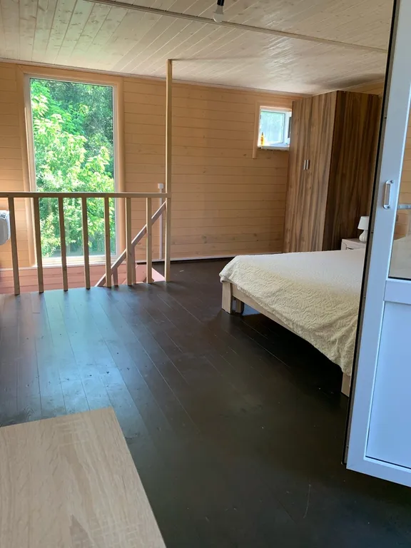 Коттедж Уютные коттеджи в Колхидском лесу на семейной экобазе — Беранда