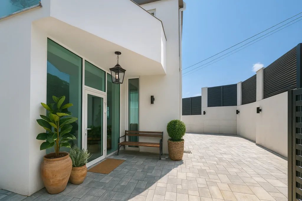 Дом с бассейном и сауной