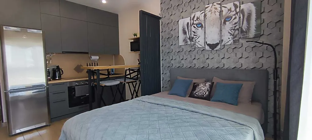 Квартира Уютная студия — аренда посуточно в Новоселье