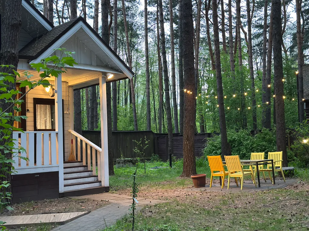 Загородный дом в соснах недалеко от Москвы