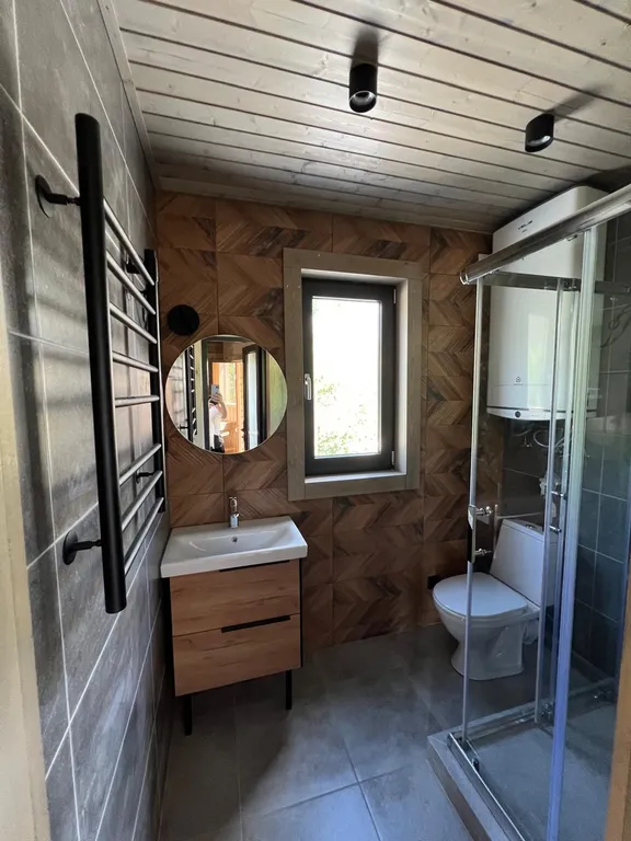 Домик с сауной и теплым бассейном в Новороссийске|ТеремШато