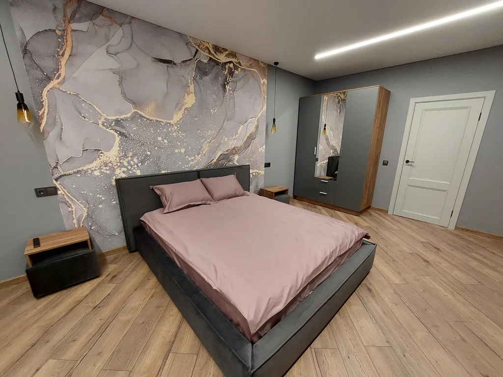 Уютная однокомнатная квартира с дизайнерским ремонтом