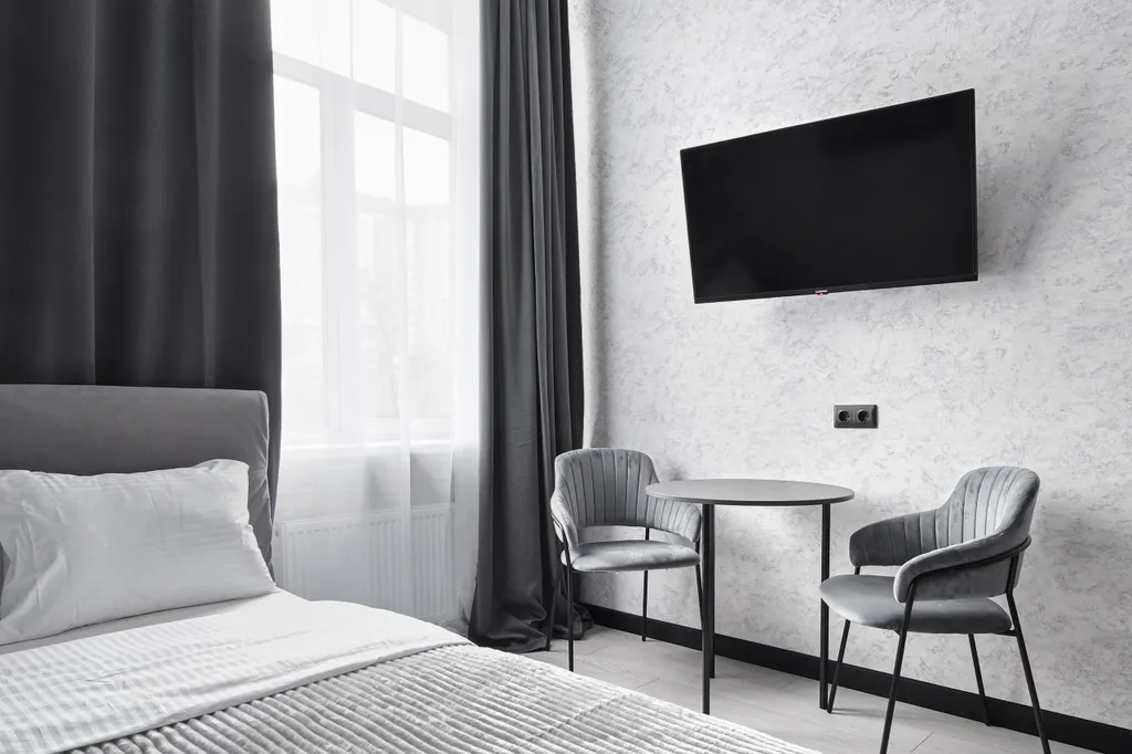 Квартира Квартира Студия в ЖК Park Side в монохромном стиле 2 — Санкт-Петербург