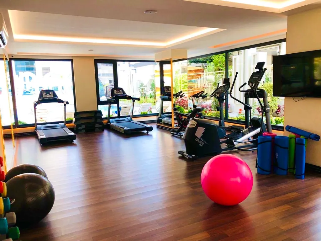 Просторная 2-этажная квартира с видом на море 10 минут от пляжа