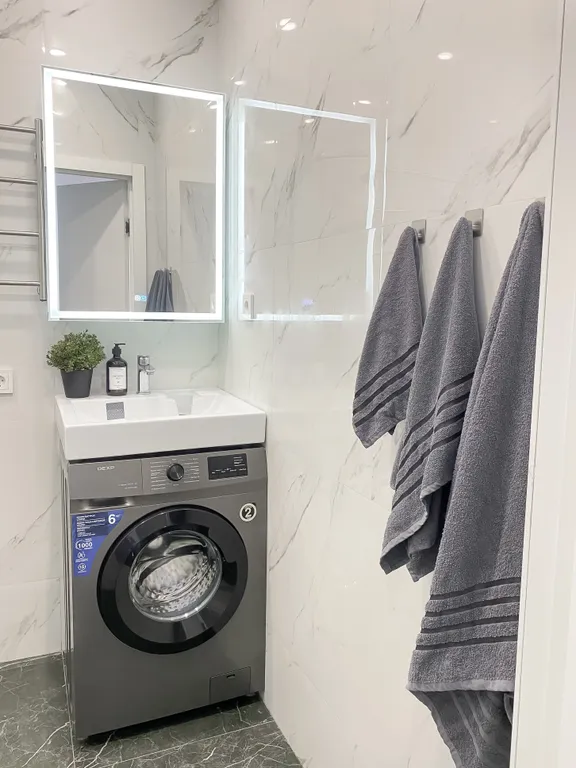 Квартира с отдельной спальней и кухней-гостиной