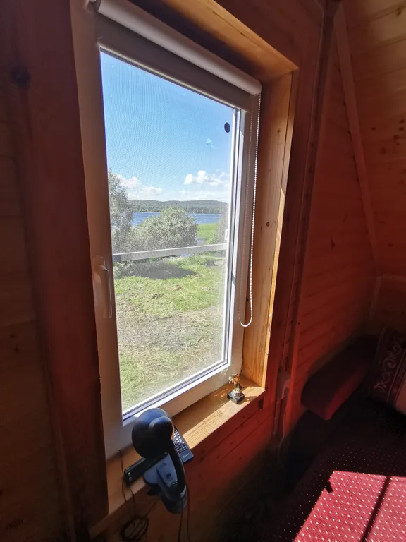 Дом на берегу залива Онежского озера в Республике Карелия