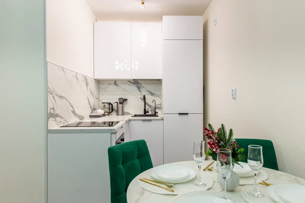 Современная красивая 1-комнатная квартира