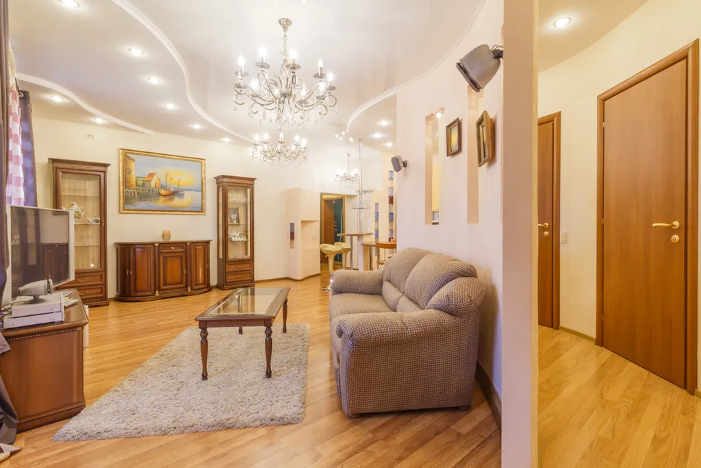 Отличная квартира с домашним кинотеатром и джакузи