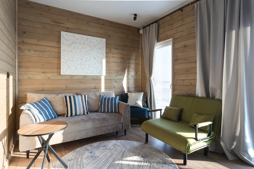 Уютный дом с панорамным видом на водохранилище