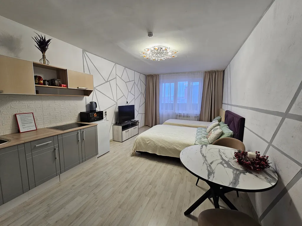 Студия с кондиционером в 5 минутах от жд вокзала Падунские пороги