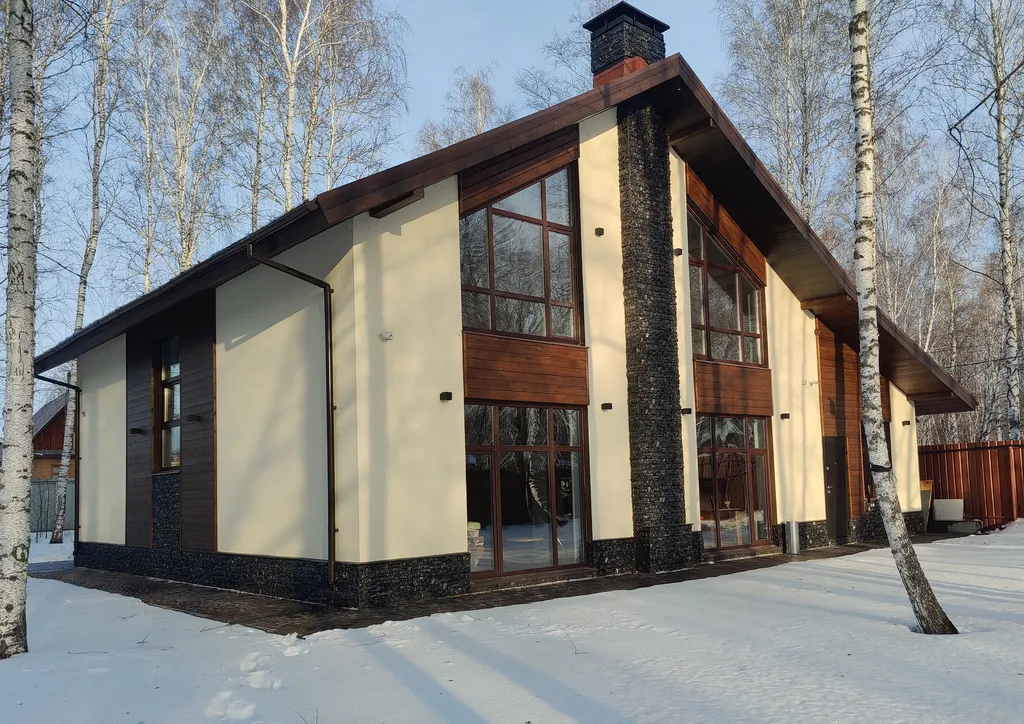 Коттедж Дом-шале в черте города с баней и чаном — аренда посуточно в Тюмень