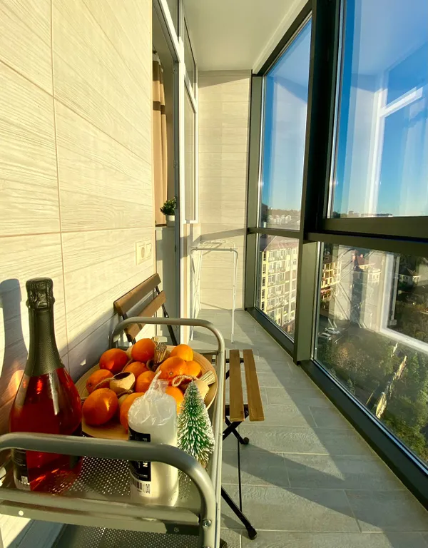 Квартира Квартира в ЖК Морская симфония с панорамным видом на закат — Адлер