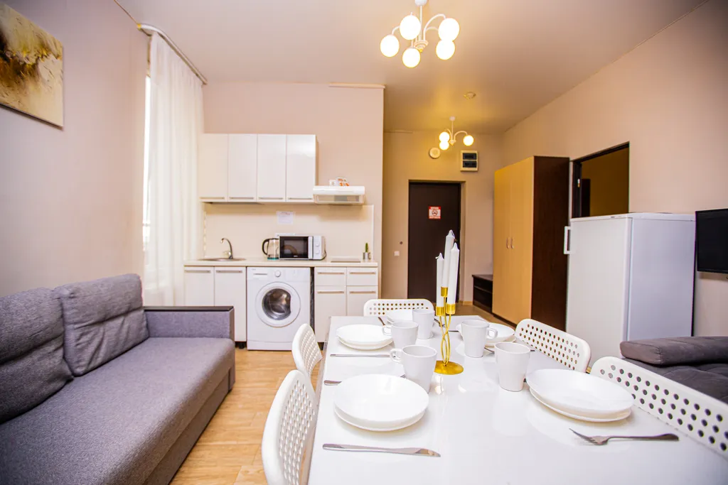 Квартира Апартаменты с кухней и видом на горы — Сириус