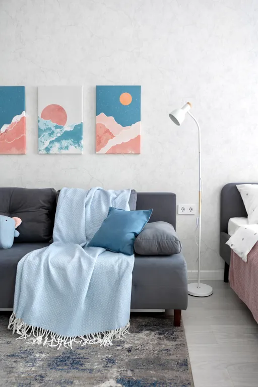 Квартира Квартира Свежая студия в уютном современном ЖК в Лазаревском — Лазаревское