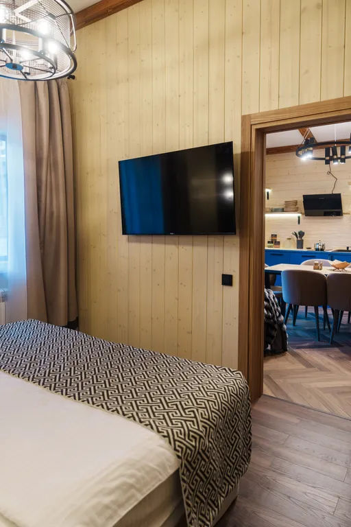 ШАЛЕ №8 (1-ЭТАЖ)  60м² до 6 мест