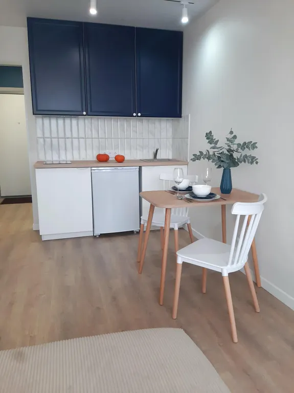 Стильная и теплая студия в ЖК Новая Рига