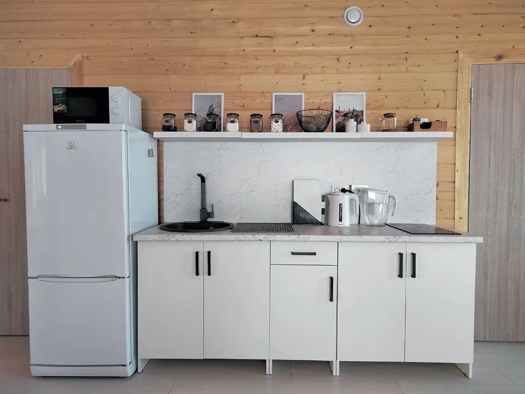 Коттедж Дом Какао с маршмеллоу с кинотеатром на террасе в КП Грин Лаундж — Истра