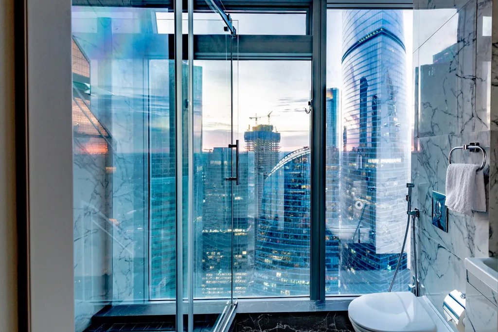 Угловой просторный апартамент 61 этаж