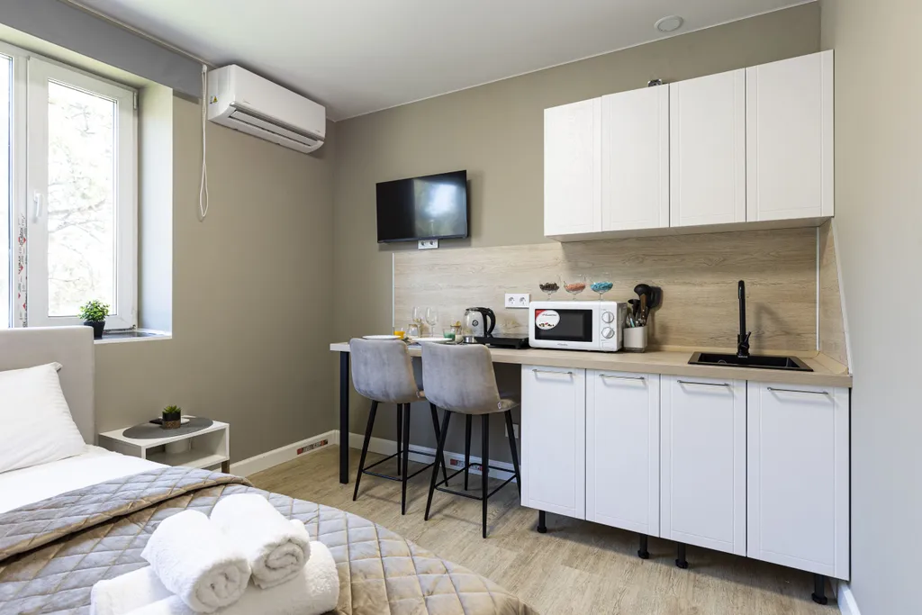 Квартира Квартира Уютная студия в историческом центре столицы — Москва