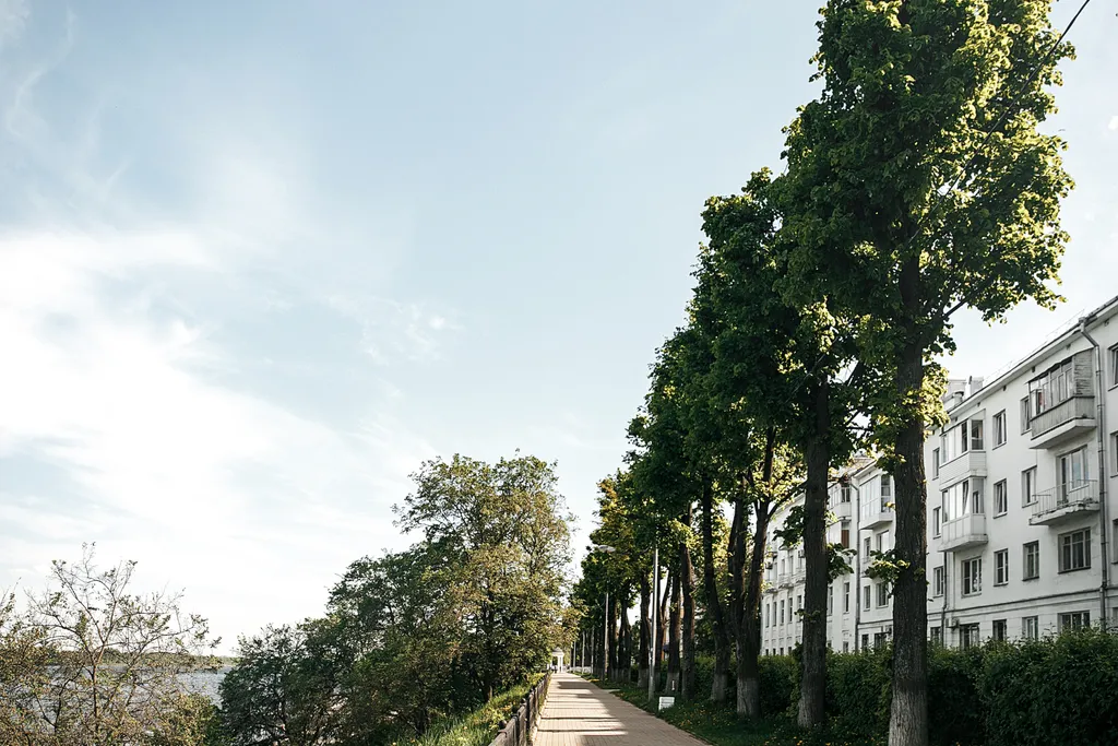 Квартира Квартира Студия на набережной с видом на реку — Ярославль