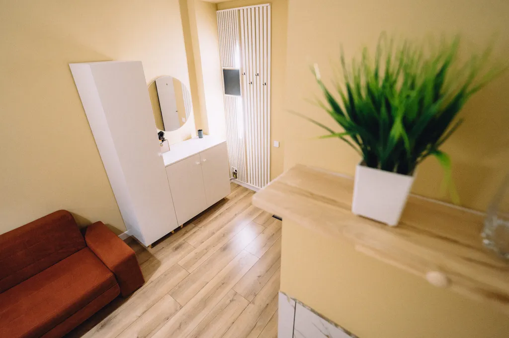 Уютная студия в тихом месте