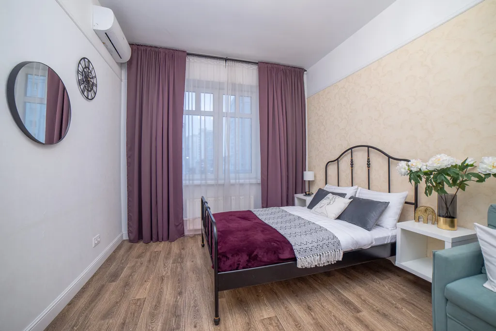 1-комнатная квартира в 5 минутах от метро Чкаловская для 4х гостей