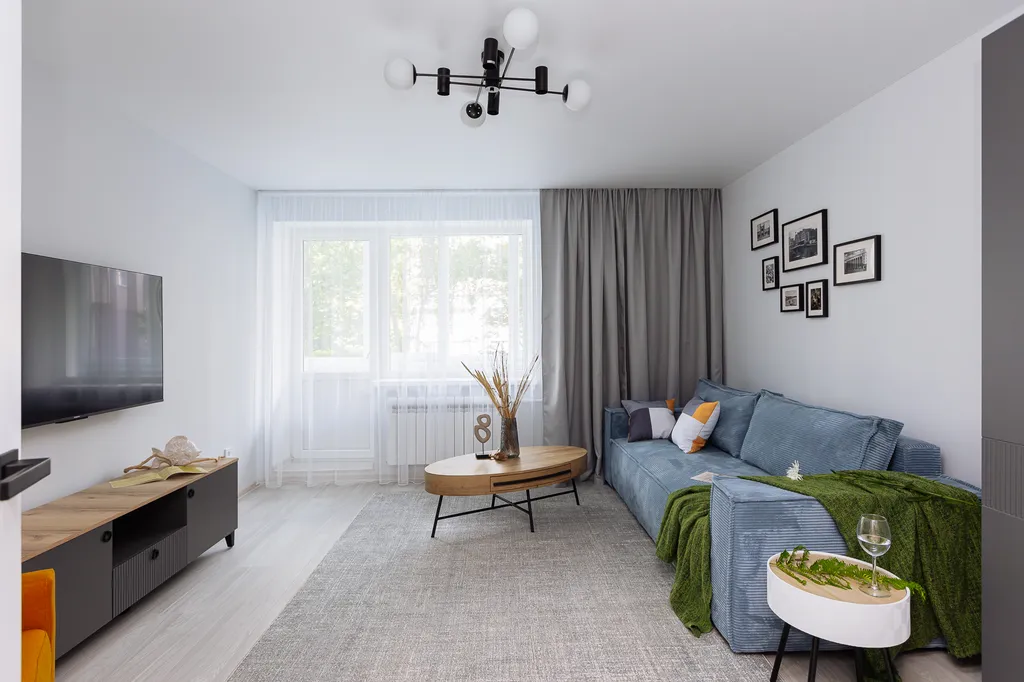 Большая дизайнерская квартира близ музея Мирового океана