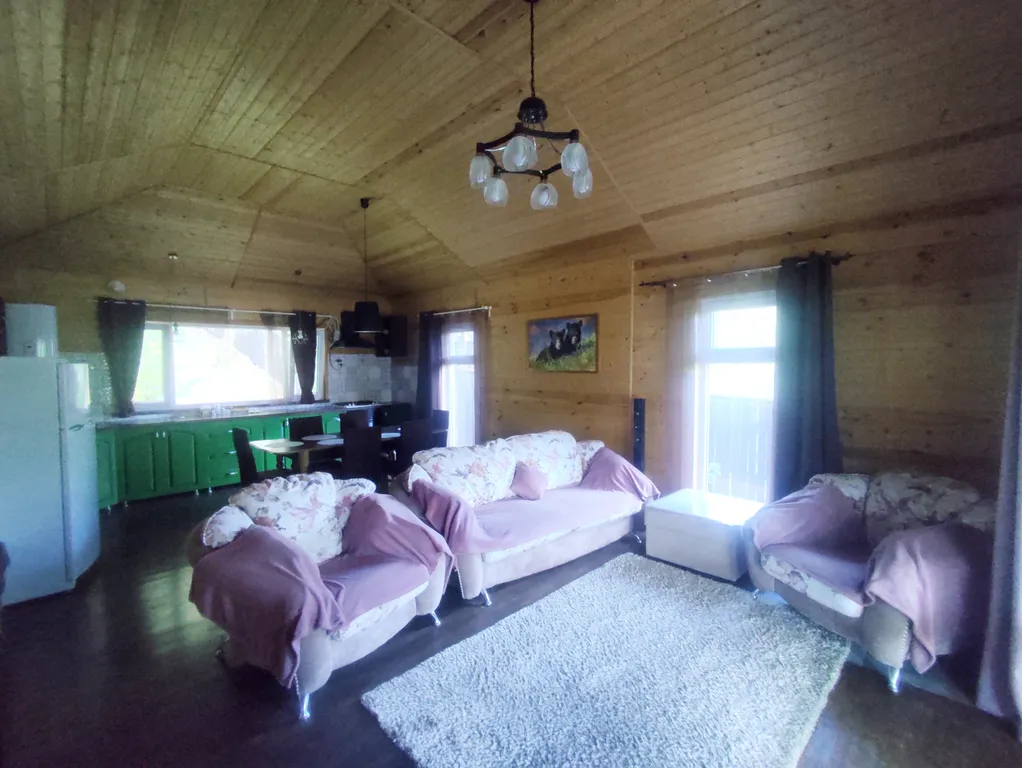 Эко-дом с видом на лес и горы