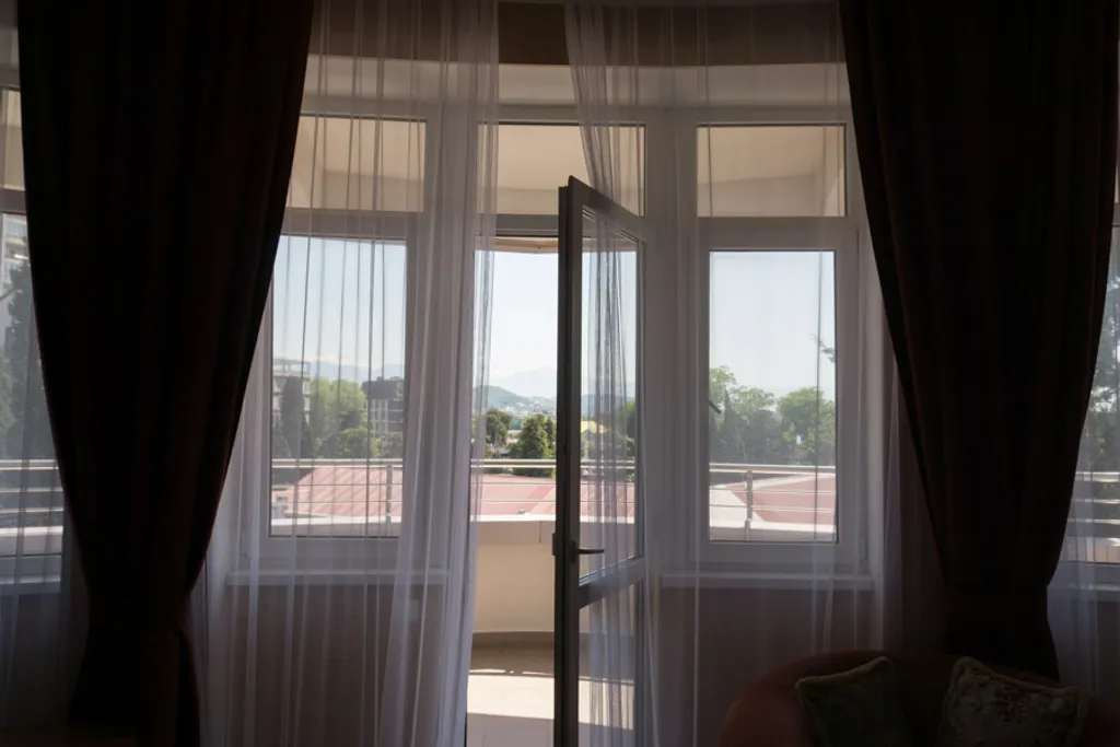 Квартира Квартира Двухкомнатный четырёхместный апартамент с кухней в отеле Либерти Флай — Адлер