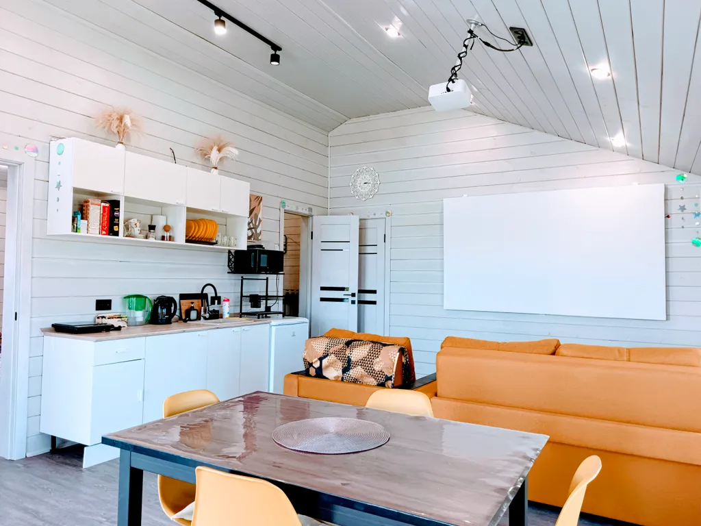 Коттедж с проектом с видом на Волгу с бесконтактным заселением