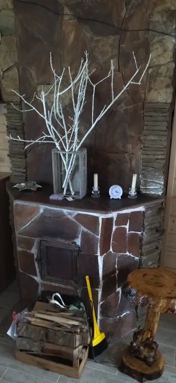 Домик с камином