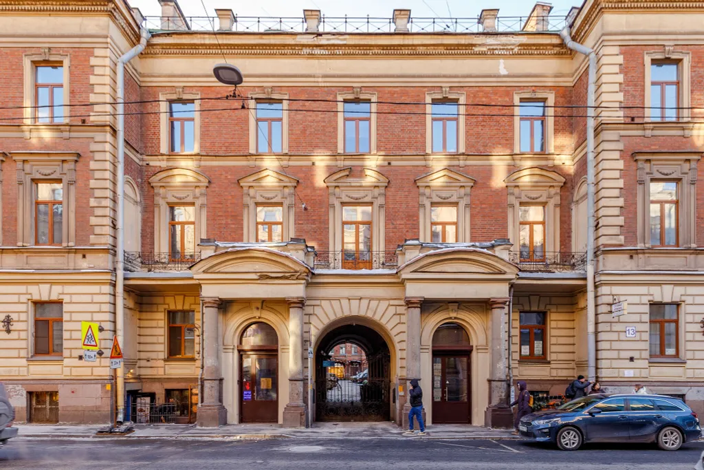 Квартира Квартира Просторная и тихая Евротрешка 74 м² в 5 минутах от вокзала — Санкт-Петербург