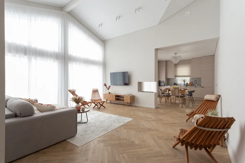 Шикарный светлый дом для идеального отдыха