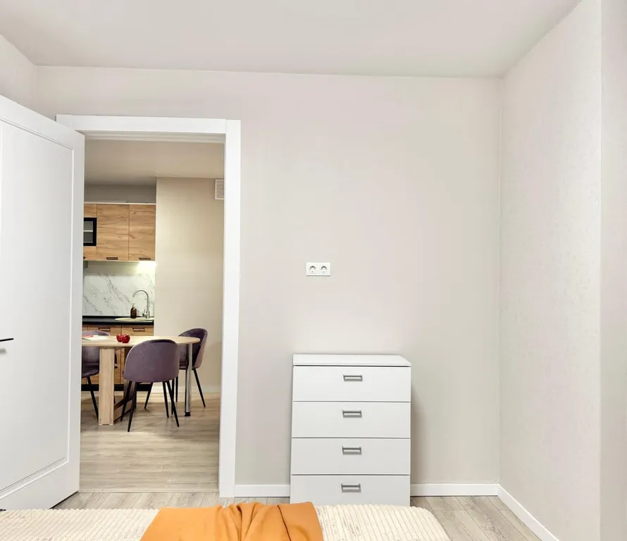 Евро-трехкомнатная квартира в ЖК Спутник