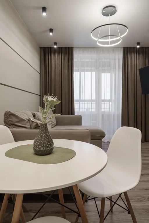 Уютная квартира Кашемир с шикарным видом на город